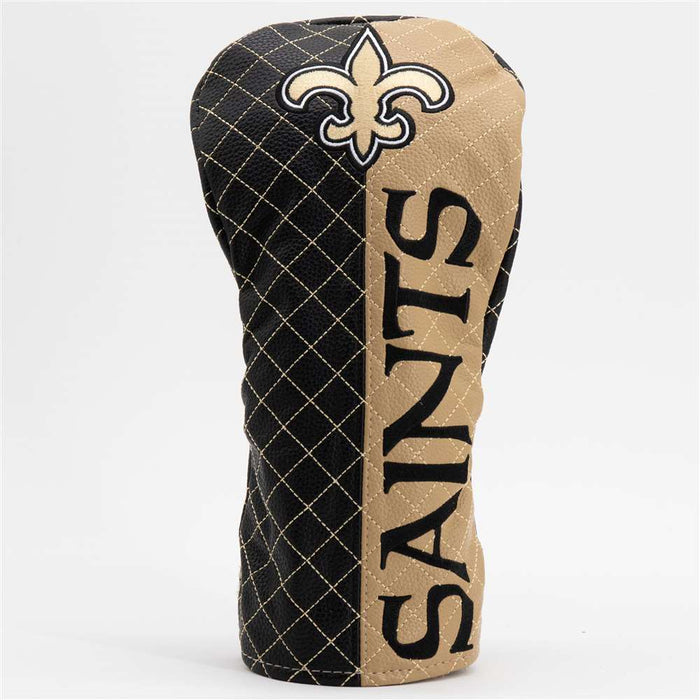 New Orleans Saints Quilted Driver Headcover (SPLIT)