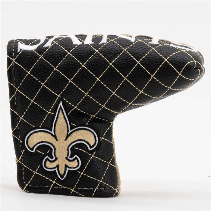 New Orleans Saints Quilted Mallet Putter Cover (SPLIT)