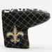 New Orleans Saints Quilted Mallet Putter Cover (SPLIT)
