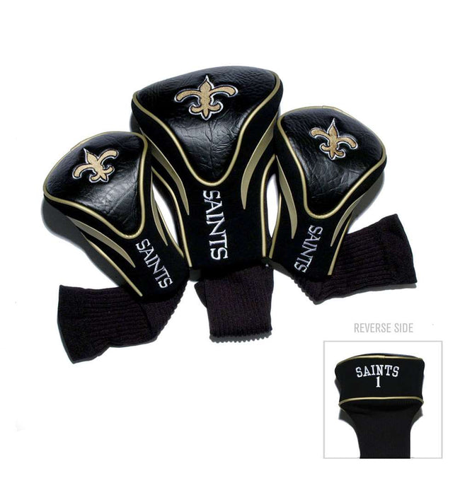 New Orleans Saints  Golf Club Headcover - Set of 3 (Driver,Fairway,Hybrid)
