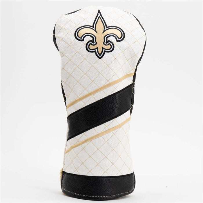 New Orleans Saints Quilted Driver Headcover (STRIPED)