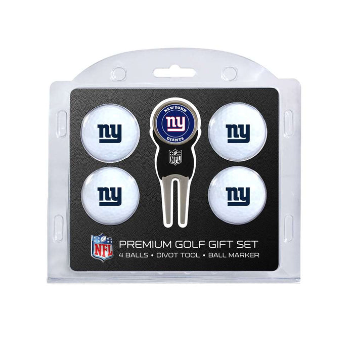 New York Giants Golf 4 Ball Gift Set 31906