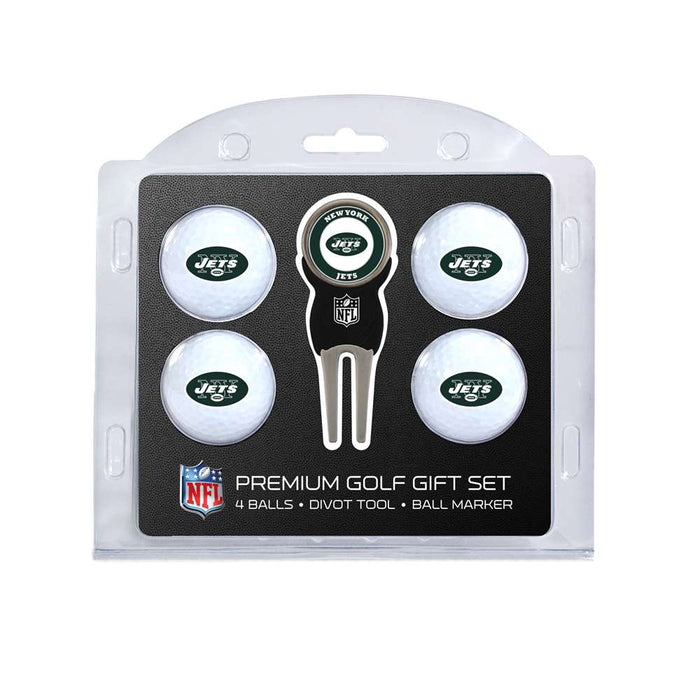New York Jets Golf 4 Ball Gift Set 32006
