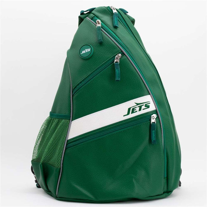 New York Jets PU Leather Backpack