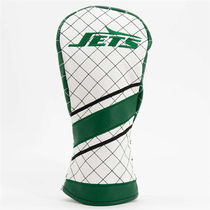 New York Jets Quilted Fairway Headcover (STRIPED)