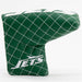 New York Jets Quilted Mallet Putter Cover (SOLID)