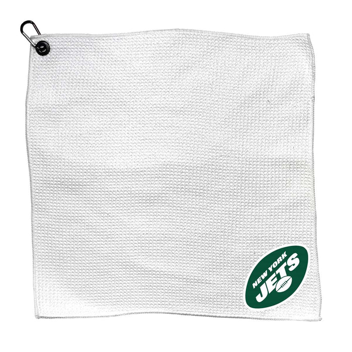New York Jets Microfiber Towel - 15" x 15" (White)