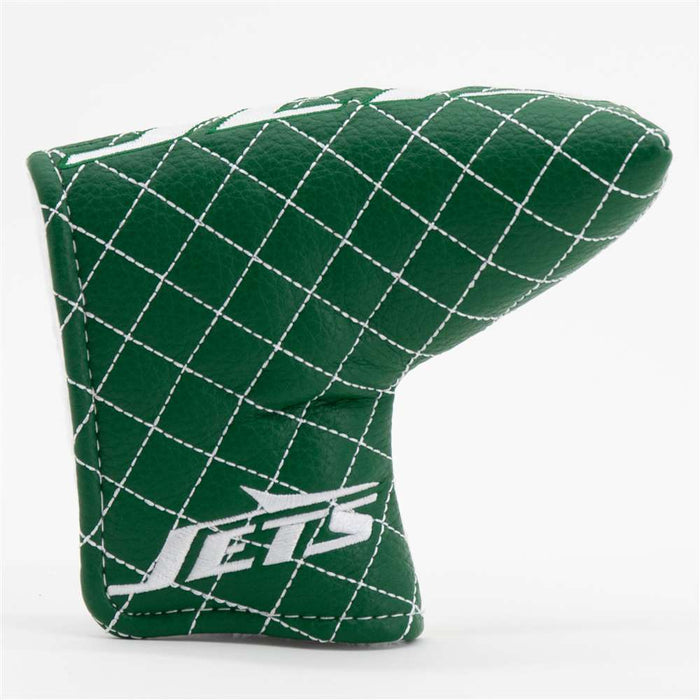 New York Jets Quilted Mallet Putter Cover (SPLIT)
