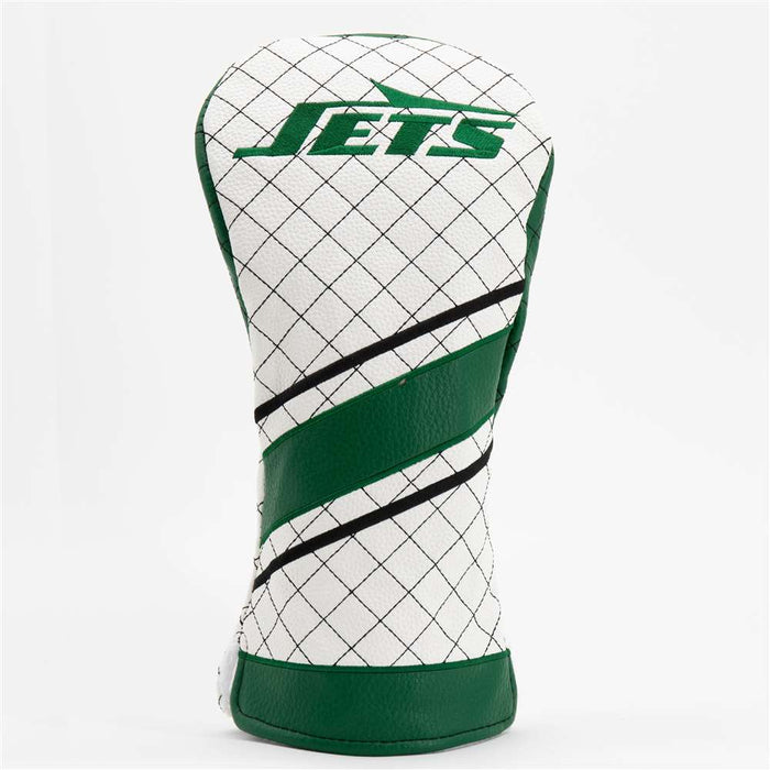 New York Jets Quilted Driver Headcover (STRIPED)