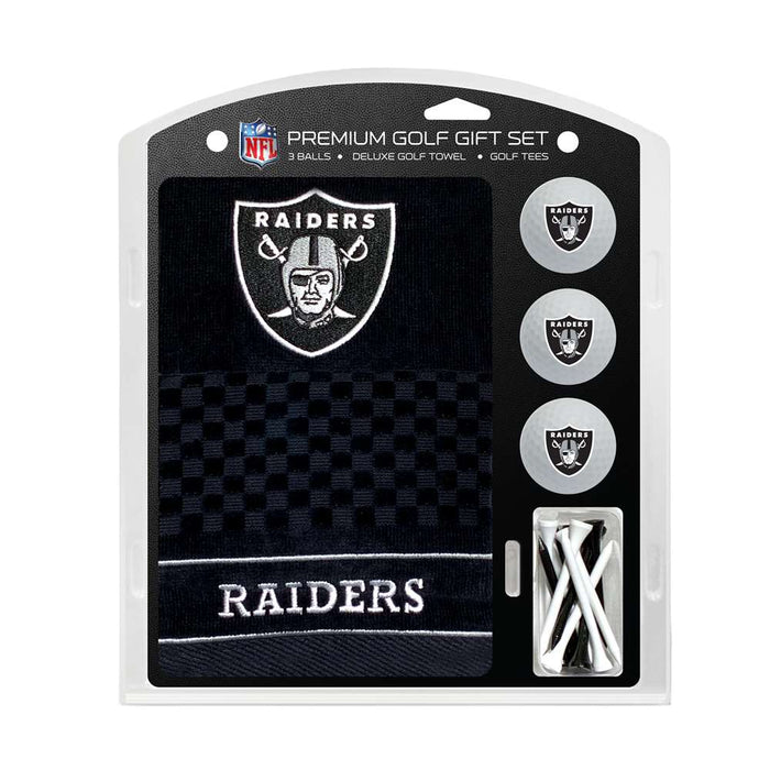 Oakland Raiders Golf Embroidered Towel Gift Set 32120