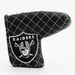 Las Vegas Raiders Quilted Mallet Putter Cover (SPLIT)