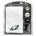 Philadelphia Eagles 16" X 40" Microfiber Towel Golf Gift Set - White