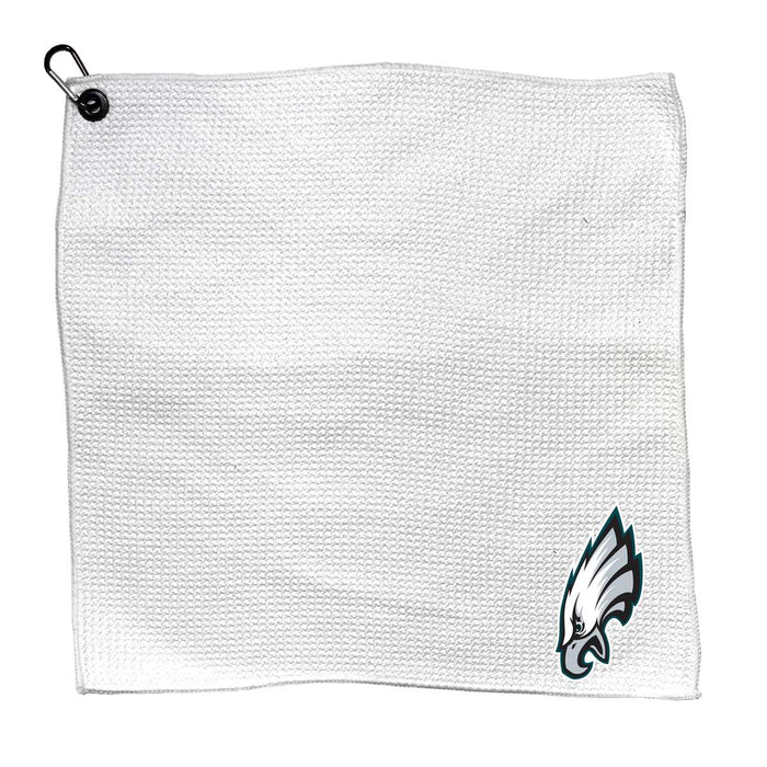 Philadelphia Eagles Microfiber Towel - 15" x 15" (White)
