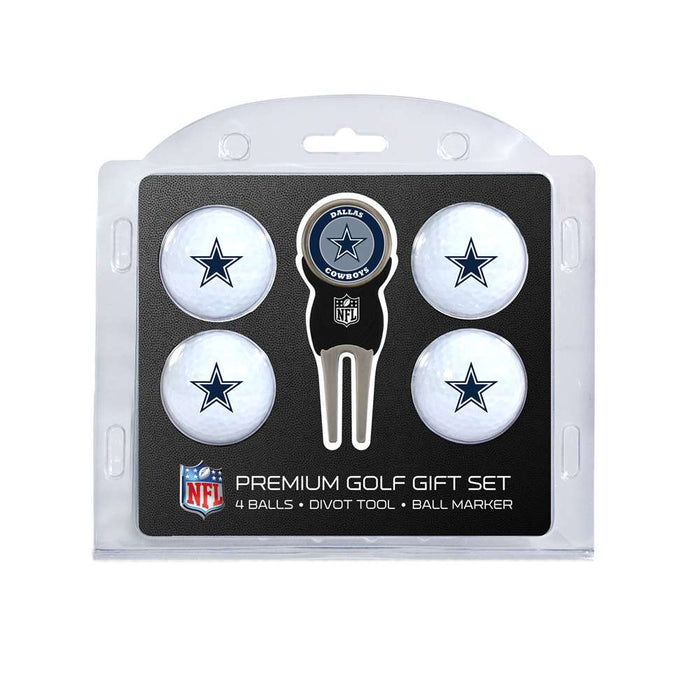 Dallas Cowboys Golf 4 Ball Gift Set 32306