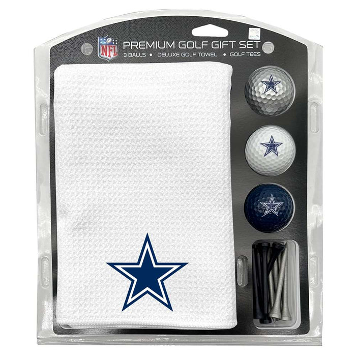 Dallas Cowboys 16" X 40" Microfiber Towel Golf Gift Set - White