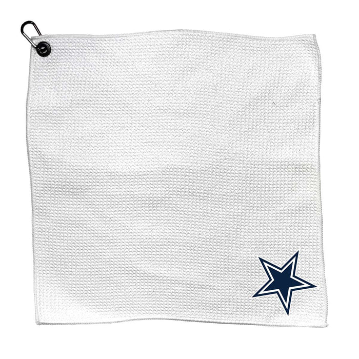Dallas Cowboys Microfiber Towel - 15" x 15" (White)