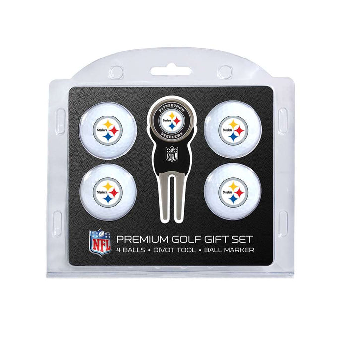 Pittsburgh Steelers Golf 4 Ball Gift Set 32406
