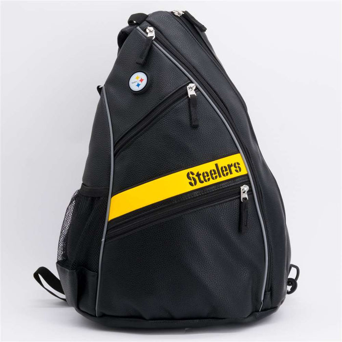 Pittsburgh Steelers PU Leather Backpack