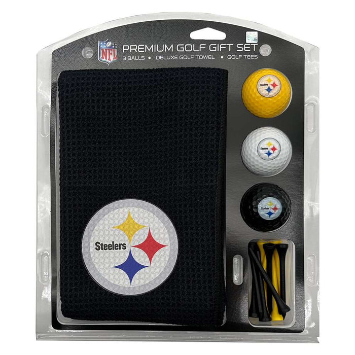 Pittsburgh Steelers 16" X 40" Microfiber Towel Golf Gift Set