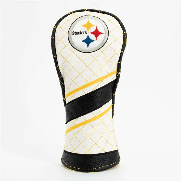 Pittsburgh Steelers Quilted Fairway Headcover (STRIPED)