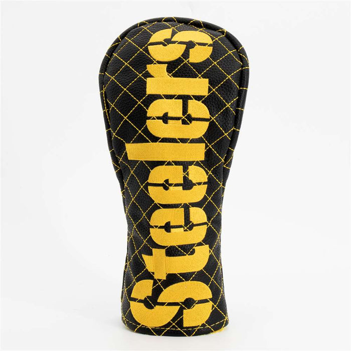 Pittsburgh Steelers Quilted Fairway Headcover (SOLID)