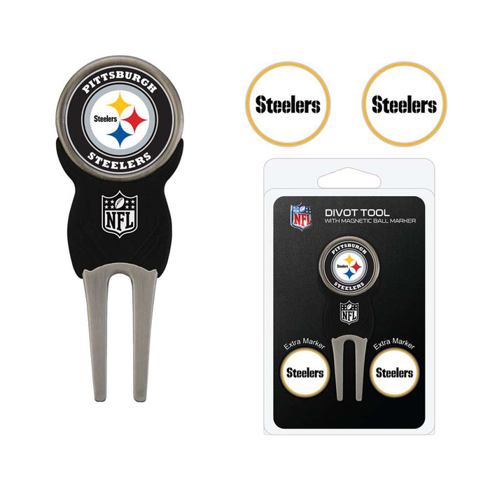 Pittsburgh Steelers Golf Signature Divot Tool Pack  32445