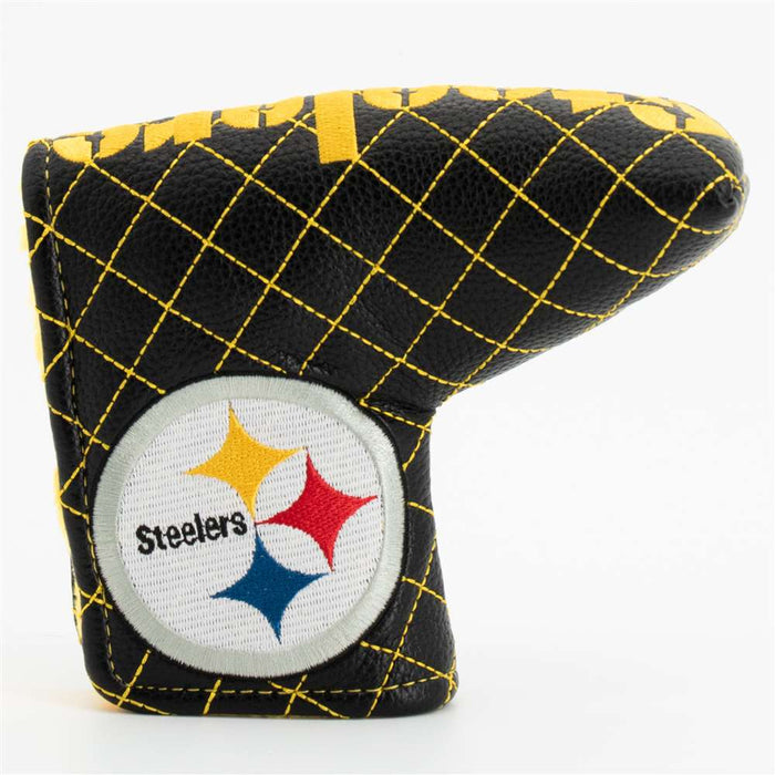 Pittsburgh Steelers Quilted Mallet Putter Cover (SOLID)