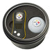 Pittsburgh Steelers Golf Tin Set - Switchblade, Golf Ball