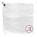 Pittsburgh Steelers Microfiber Towel - 15" x 15" (White)