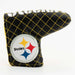 Pittsburgh Steelers Quilted Mallet Putter Cover (SPLIT)