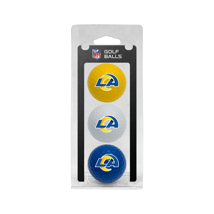Los Angeles Rams Golf 3 Ball Pack 32505