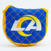 Los Angeles Rams Quited Blade Putter Cover (SOLID)