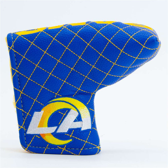 Los Angeles Rams Quilted Mallet Putter Cover (SOLID)