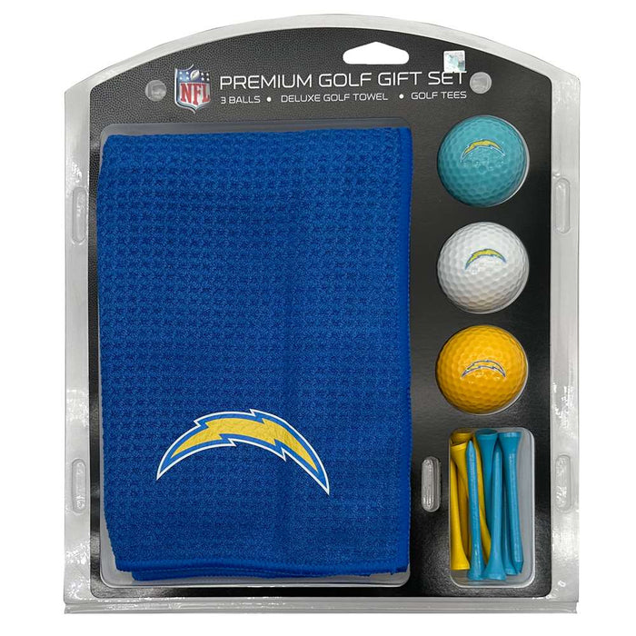 Los Angeles Chargers 16" X 40" Microfiber Towel Golf Gift Set