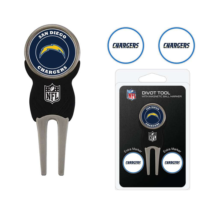 Los Angeles Chargers Golf Signature Divot Tool Pack  32645