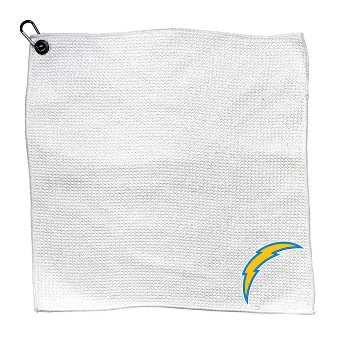Los Angeles Chargers Microfiber Towel - 15" x 15" (White)