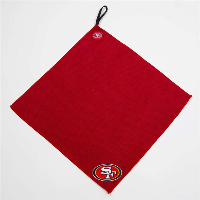 San Francisco 49ers Magnetic Towel - 15 x 15