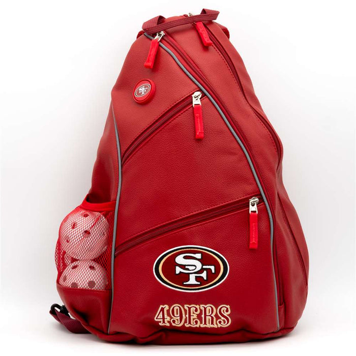 San Francisco 49ers PU Leather Backpack