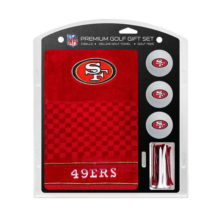 San Francisco 49ers Golf Embroidered Towel Gift Set 32720