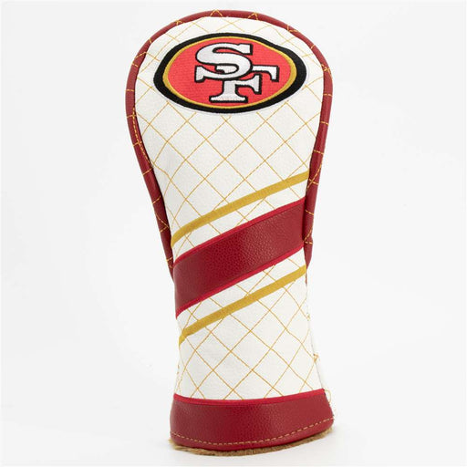 San Francisco 49ers Quilted Fairway Headcover (STRIPED)