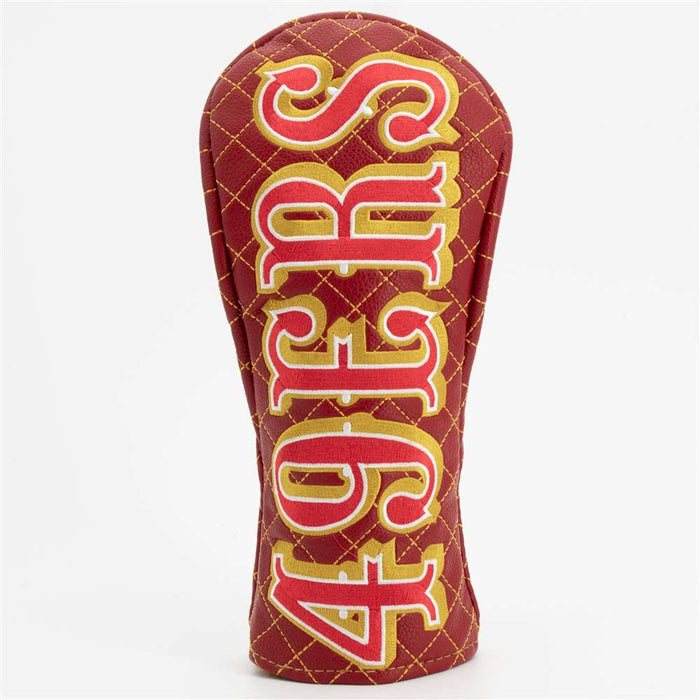 San Francisco 49ers Quilted Fairway Headcover (SOLID)