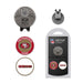 San Francisco 49ers Golf Cap Clip Pack 32747
