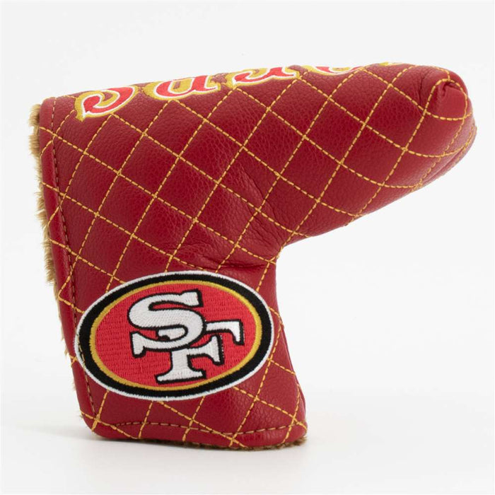 San Francisco 49ers Quilted Mallet Putter Cover (SOLID)