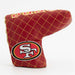 San Francisco 49ers Quilted Mallet Putter Cover (SOLID)