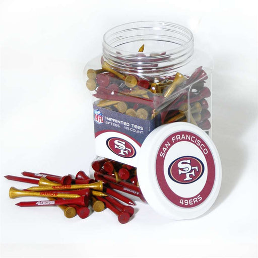 San Francisco 49ers Golf 175 Tee Jar 32751