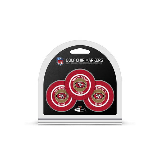 San Francisco 49ers Golf 3 Pack Golf Chip 32788