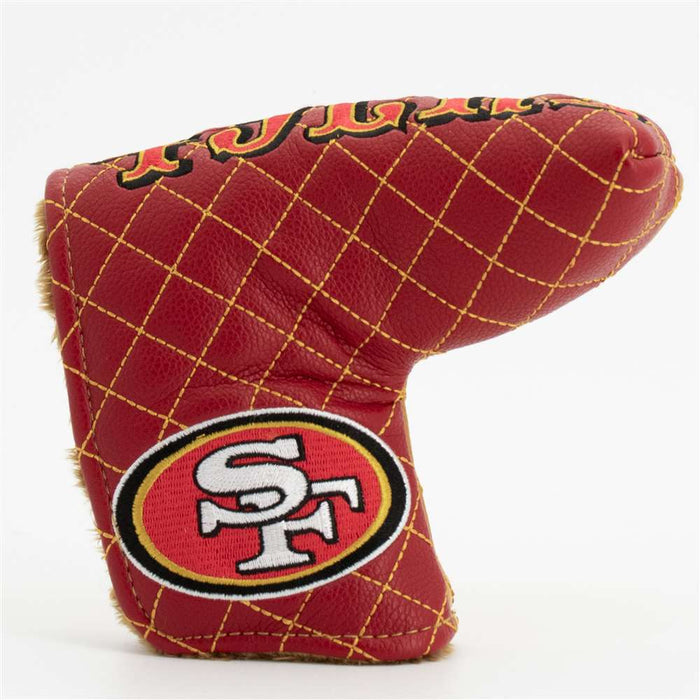 San Francisco 49ers Quilted Mallet Putter Cover (SPLIT)
