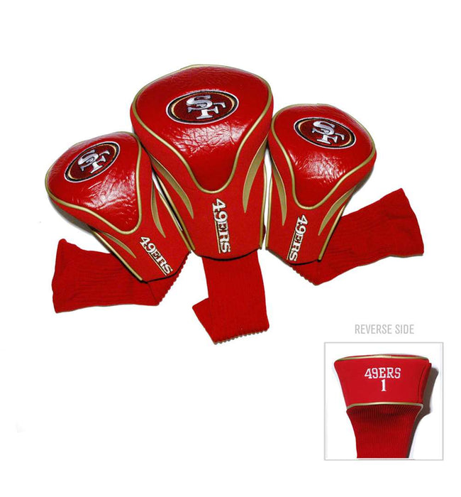 San Francisco ers  Golf Club Headcover - Set of 3 (Driver,Fairway,Hybrid)