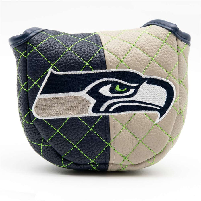 Seattle Seahawks Quited Blade Putter Cover (SPLIT)