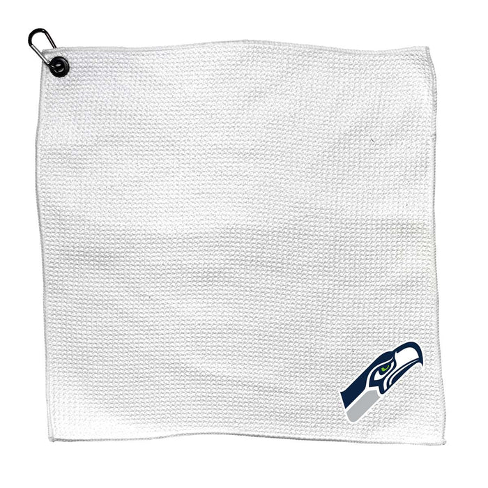 Seattle Seahawks Microfiber Towel - 15" x 15" (White)
